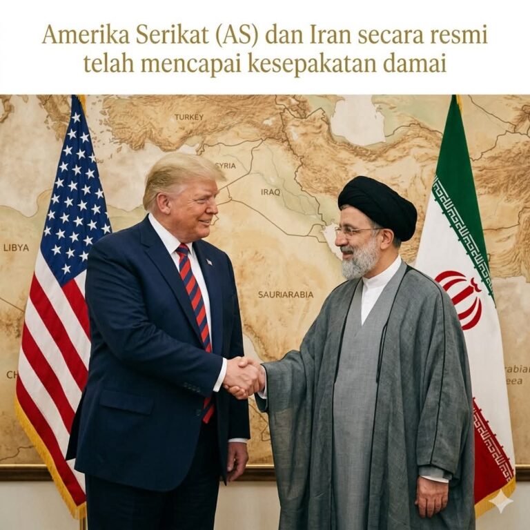 Amerika Serikat (AS) dan Iran secara resmi telah mencapai kesepakatan damai