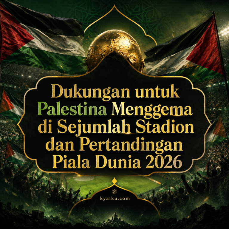 Suara Dukungan untuk Palestina Menggema di Berbagai Pertandingan Piala Dunia 2026