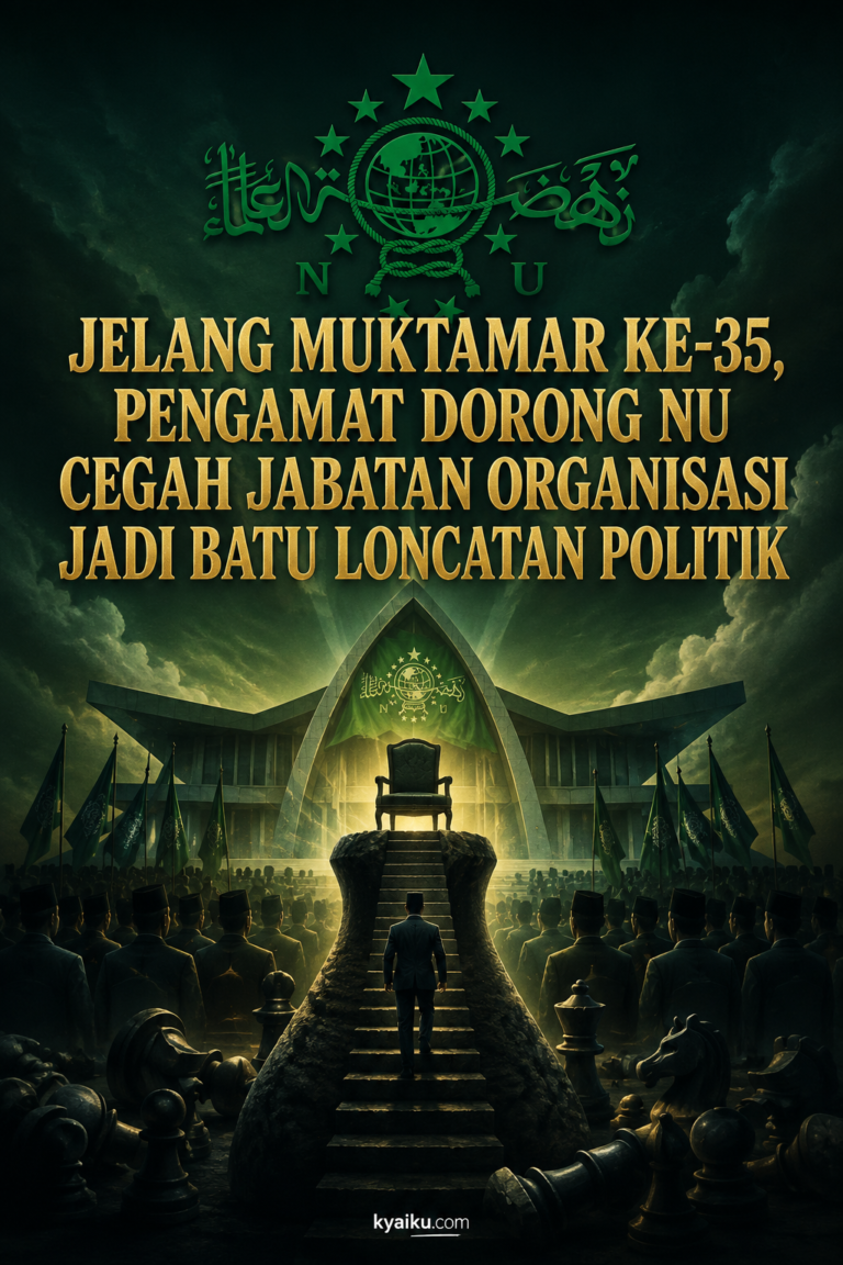 Pengamat Dorong NU Cegah Jabatan Organisasi Jadi Batu Loncatan Politik
