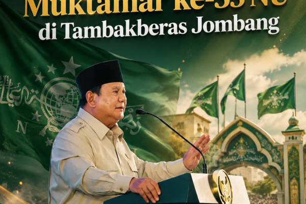 Presiden Prabowo Dijadwalkan Membuka Muktamar ke-35 NU di Tambakberas, Jombang