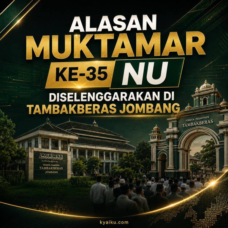 Gus Ipul Ungkap Alasan Muktamar Ke-35 NU Digelar di Tambakberas Jombang